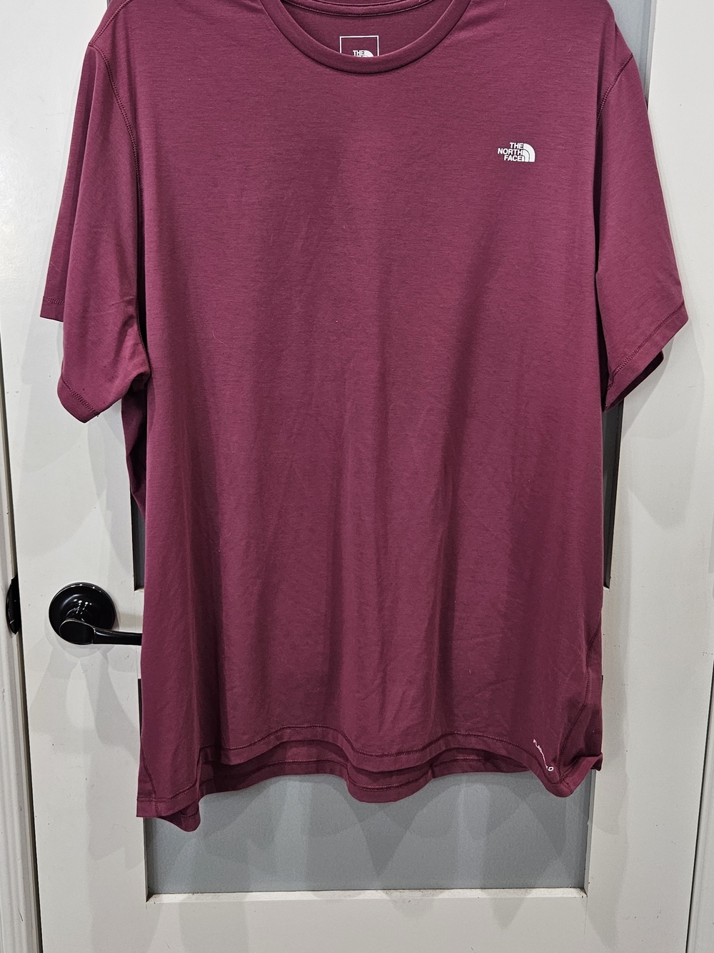 The North Face Men’s Short Sleeve Tee in Plum
